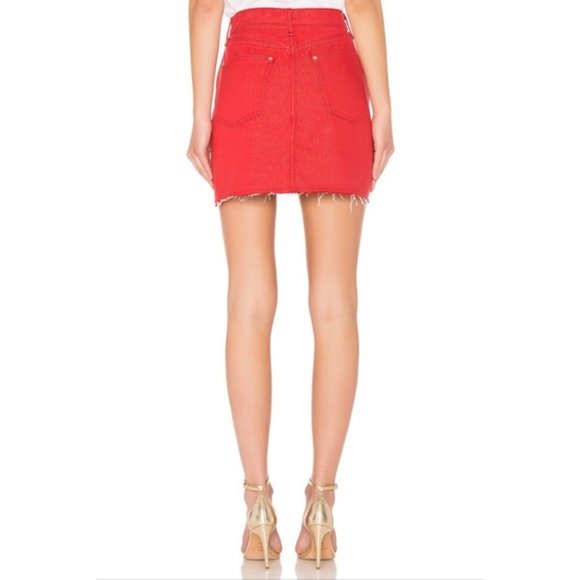 RAG & BONE Moss denim SKIRT - Picture 3 of 8